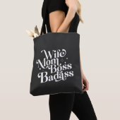 Echtgenote van moeder Boss Badass Funny Sarcastic  Tote Bag (Dichtbij)