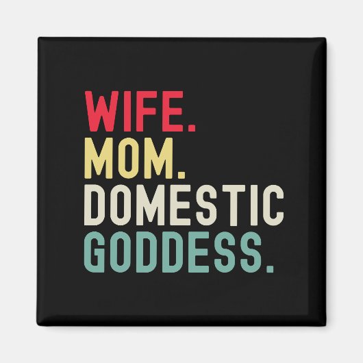 Echtgenote van moeder: grappige, accurate retro magneet (Voorkant)