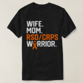 Echtgenote van moeder RSD CRPS Warrior Awareness G T-shirt (Design voorkant)