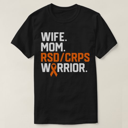 Echtgenote van moeder RSD CRPS Warrior Awareness G T-shirt (Design voorkant)