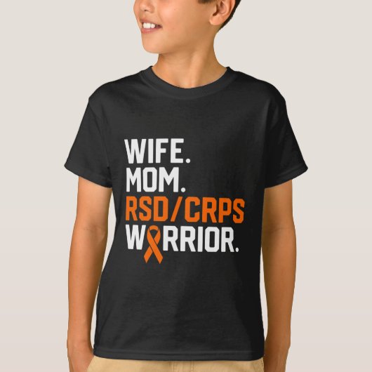 Echtgenote van moeder RSD CRPS Warrior Awareness G T-shirt (Voorkant)