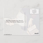 Echtgenote van Sculptor Bartolomeo door Angelo Bro Briefkaart (Achterkant)