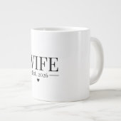 Echtgenote Vastgesteld 2026 Grote Koffiekop (Voorkant rechts)