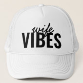Echtgenote Vibes Trucker Hat Bachelorette Trucker Pet (Voorkant)