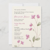 Echtgenote welkome digitale uitnodiging voor milit (Voorkant)