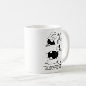 Echtgenote zegt dat hij nooit lid zal zijn van de  koffiemok (Voorkant rechts)