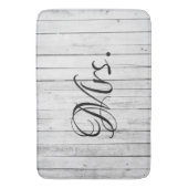 Echtgenote - Zijn en haar Mr en Mrs Bride Groom Ru Badmat (Voorkant Verticaal)