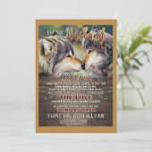 Echtgenoten Liefhebbers | Aan Mijn Echtgenoot Ik H Feestdagenkaart (Staand voorkant)