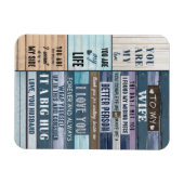 Echtgenoten Liefhebbers | Aan Mijn Vrouw Ik Hou Va Magneet (Horizontaal)