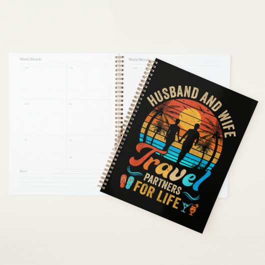 Echtgenoten Reizen Samen Lifelong Strand Planner (Display)