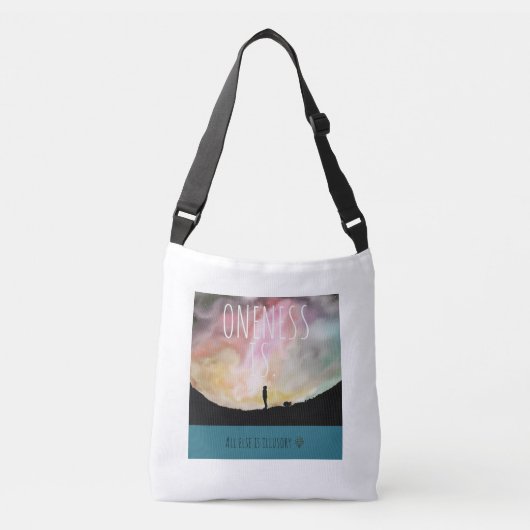 "Echtheid is dat. Al het andere is een illusoire c Crossbody Tas (Voorkant)