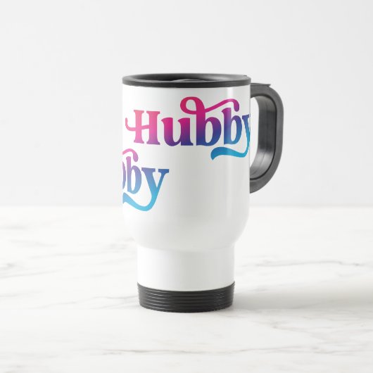 Echtpaar Huwelijksjubileum Aangepaste Kleurrijke Reisbeker (Voorkant rechts)