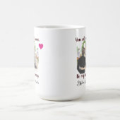 Echtpaar voor altijd trouwdag koffiemok (Center)