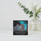 *~* echtparen counseling AP55 engelen QR Vierkante Visitekaartje (Staand voorkant)