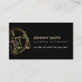 Echtscheiding Advocaat Slogans Visitekaartje (Voorkant)