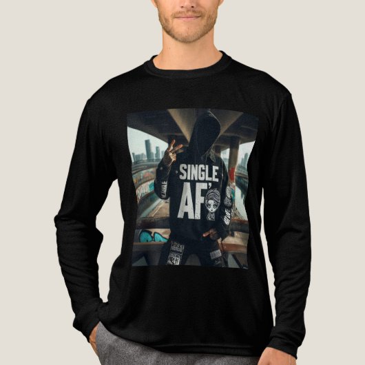 Echtscheiding en breuk Tri-Blend shirt (Voorkant volledig)