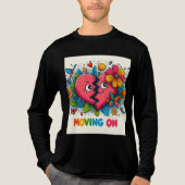 Echtscheiding en breuk Tri-Blend shirt (Voorkant volledig)