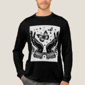 Echtscheiding en breuk Tri-Blend shirt (Voorkant volledig)