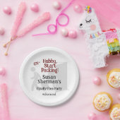 Echtscheiding Feest Viering Ex Hubby Start Verpakk Papieren Bordje (Feest)