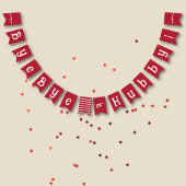 Echtscheiding Feest Viering Ex Hubby Start Verpakk Vlaggetjes