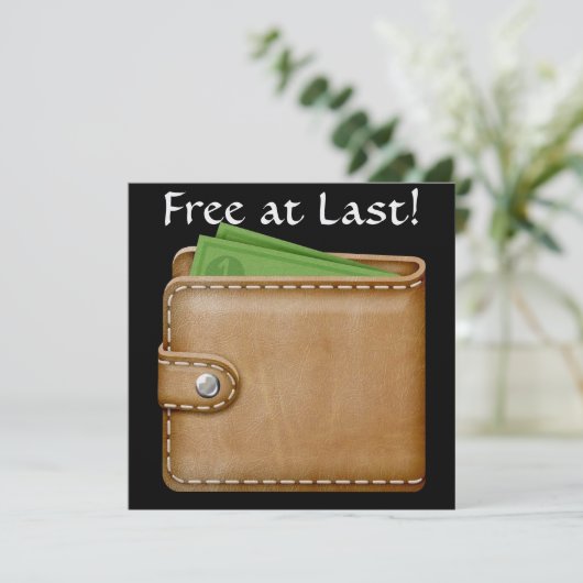 Echtscheiding Humor - SRF Kaart (Staand voorkant)