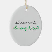 Echtscheiding is klote alimentatie niet keramisch ornament (Rechts)