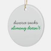 Echtscheiding is klote alimentatie niet keramisch ornament (Links)