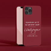 Echtscheiding Je was mijn kopje thee moderne kerse Case-Mate iPhone Case