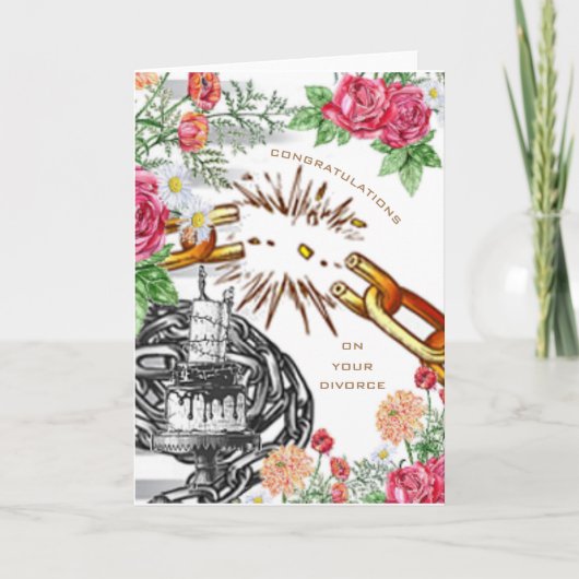 Echtscheiding Kaart (Voorkant)