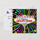 Echtscheiding - Midlife Crisis Party - SRF Kaart (Voorkant / Achterkant)