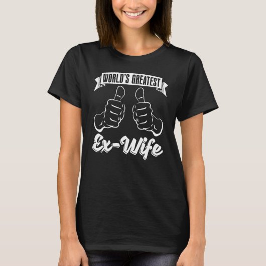 Echtscheiding Partij gescheiden gescheiden echtsch T-shirt (Voorkant)