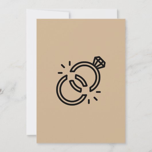 Echtscheiding partij nodigt uit: Juridische bevrij Kaart (Achterkant)