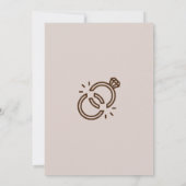 Echtscheiding partij nodigt uit: Juridische bevrij Kaart (Achterkant)