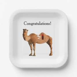 Echtscheiding Partij Papier Borden Papieren Bordje