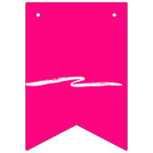 Echtscheiding Party Decor Bye Ex Hubby Grappig Roz Vlaggetjes (Eerste vlag)