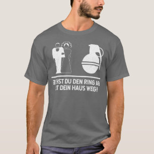 echtscheiding tussen huwelijkspartners grappig t-shirt