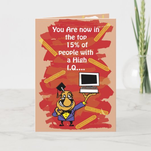 Echtscheidings-IQ-kaart Kaart (Voorkant)