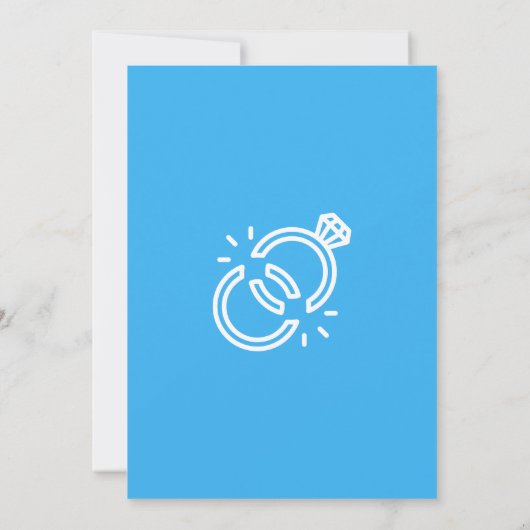 Echtscheidingsfeest uitnodigingen: Musical mélange Kaart (Achterkant)