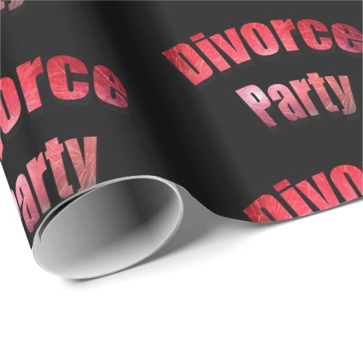 Echtscheidingspartij - cadeaupapier (Rol Hoek)