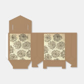 Echtstokjes Sepia Bedankdoosjes (Uitgevouwen)
