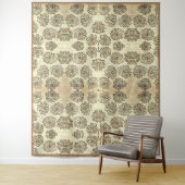 Echtstokjes Sepia Wandkleed (In situ)