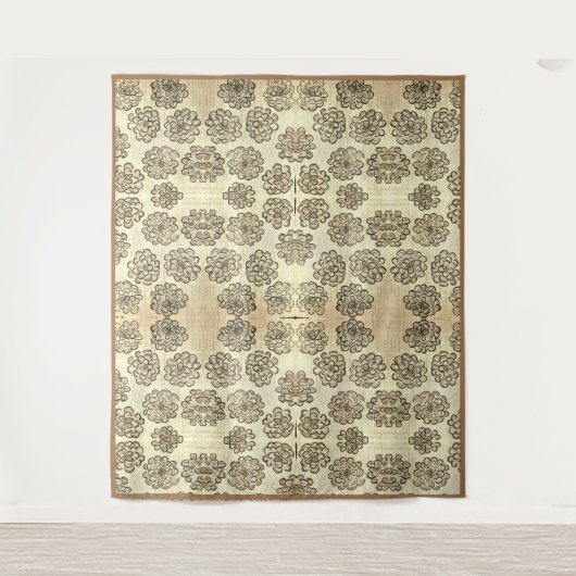 Echtstokjes Sepia Wandkleed (Voorkant)