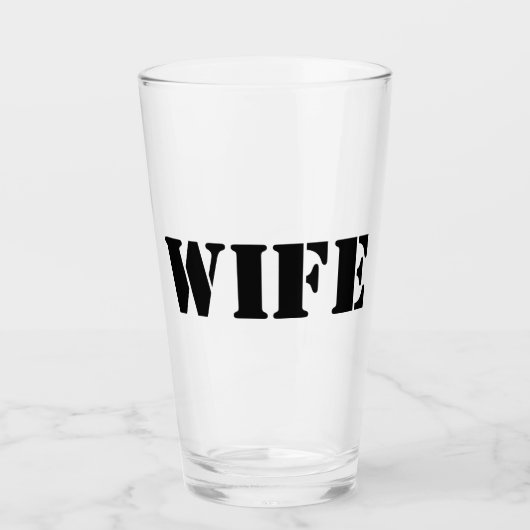Echtvrouw Beer Tea Tumbler Drink glas (Voorkant)