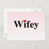 Echtvrouw Briefkaart (Voorkant / Achterkant)