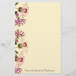Echtzuigbloemen Floral Botanische Stationery Briefpapier