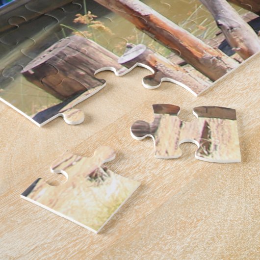 Echuca: Old paddlesteamer, Australië Legpuzzel (Zijkant)