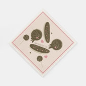 Eclair Donuts Cake Pop Valentijnsdag Party Servet (Hoek)