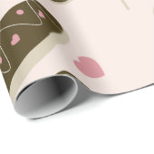  Eclair Donuts Cake Pops Valentijnsdag    Cadeaupapier (Rol Hoek)