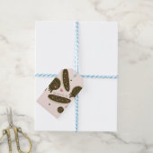 Eclair Donuts Cake Pops Valentijnsdag Feestje Cadeaulabel (Met Touw)