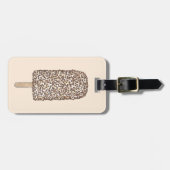 Eclair Ice Cream Pop Popsial Specialized Foodie Bagagelabel (Voorkant horizontaal)